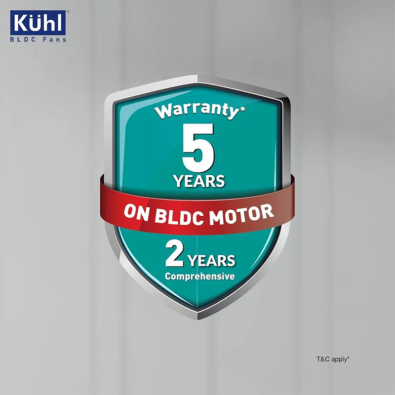 KUHL Arctis A4 1200 mm BLDC Ceiling Fan 5 Year Warranty | Espresso Dual