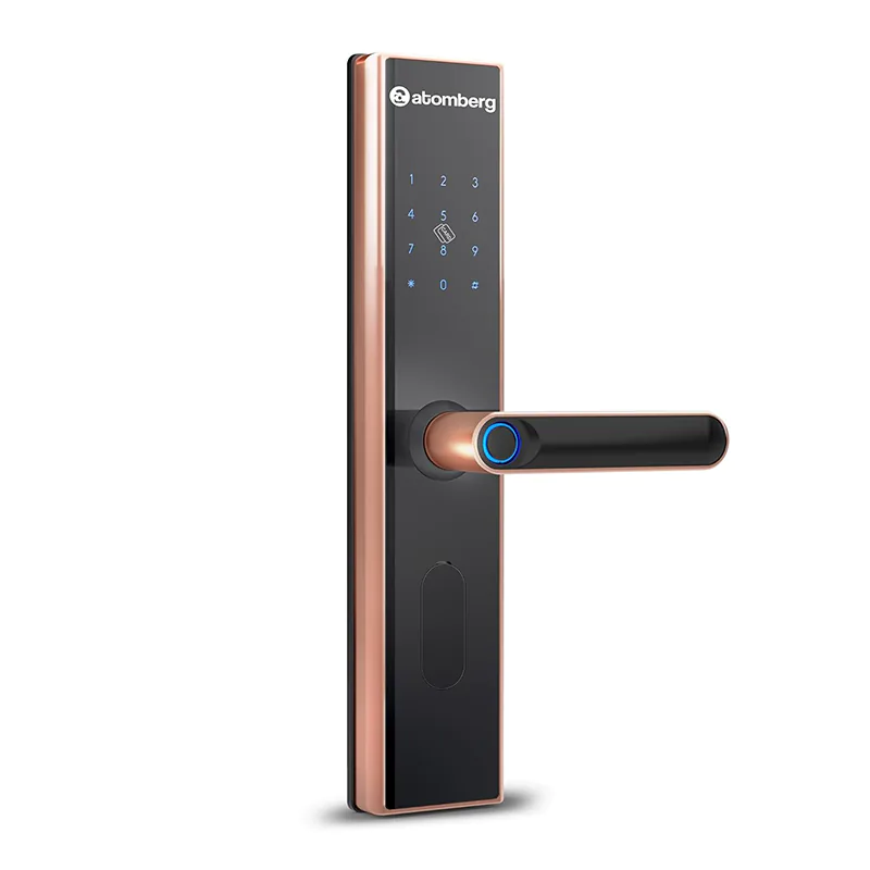 atomberg SL 1 Smart Door Lock | 6 Ways Unlocking | Rose Gold